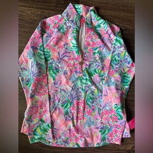 Lilly Pulitzer Disney Dreamin Zip Jacket Size S